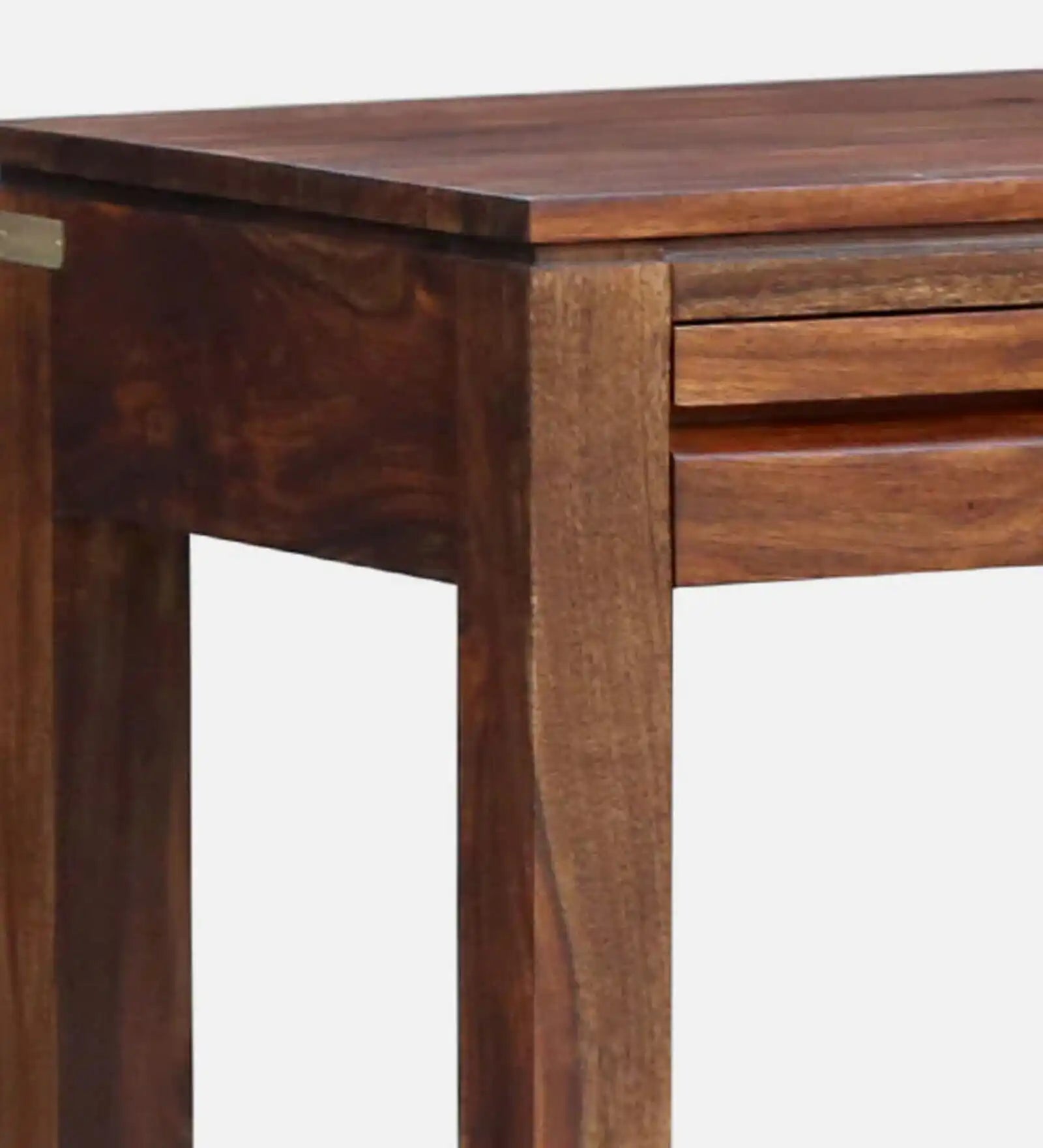 Solid wood entry console table narrow design for hallway furniture and decor