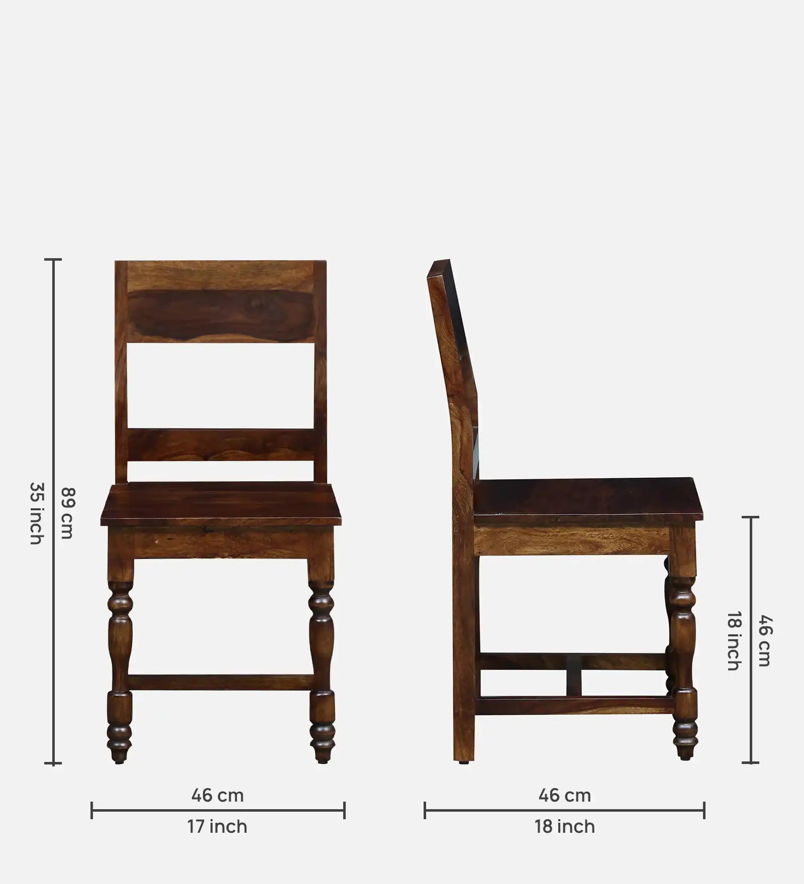 Solid wood six-seater dining set Indian rosewood handcrafted premium furniture India