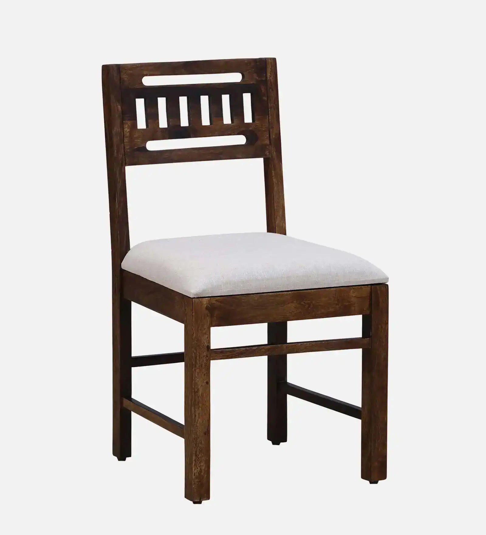 Solid wood six-seater dining set with bench Jenine handcrafted premium furniture India