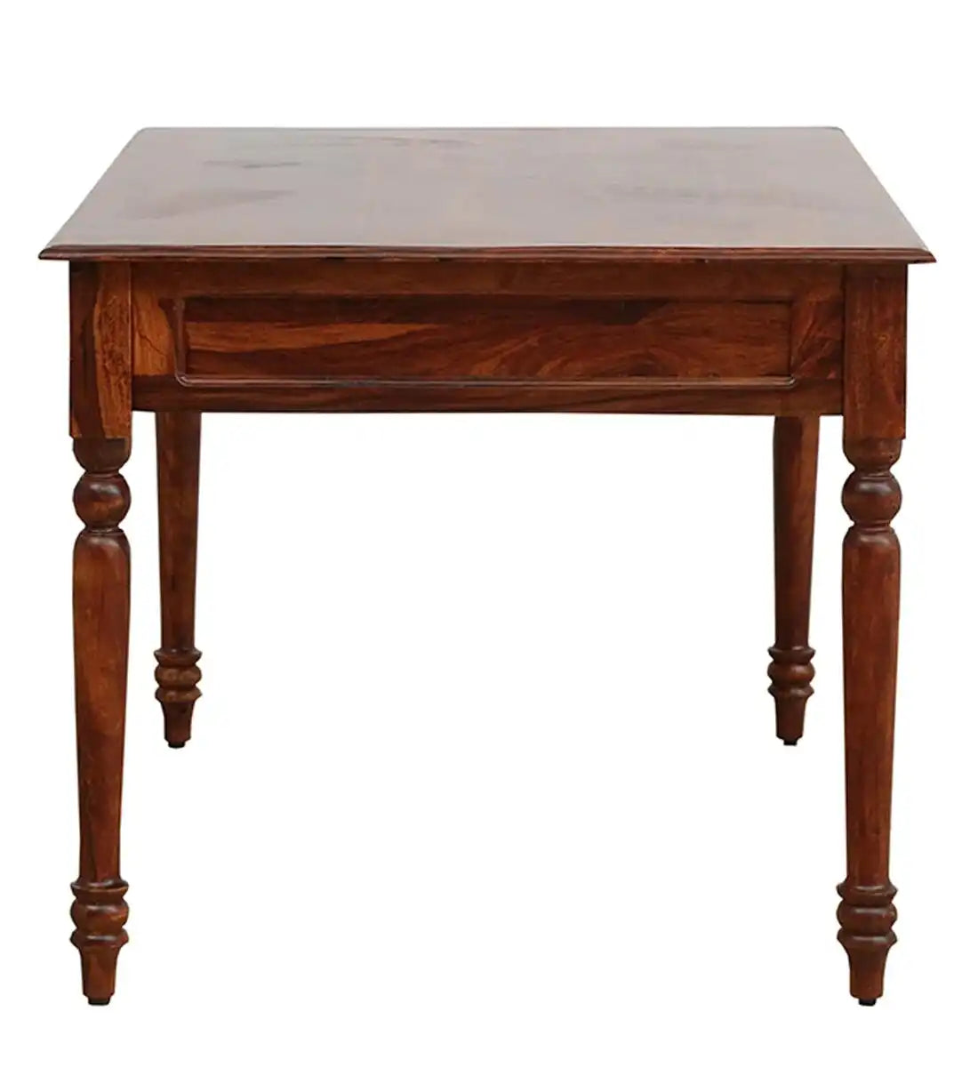 Solid wood six seater dining table set Devanti heavy duty design for long lasting use