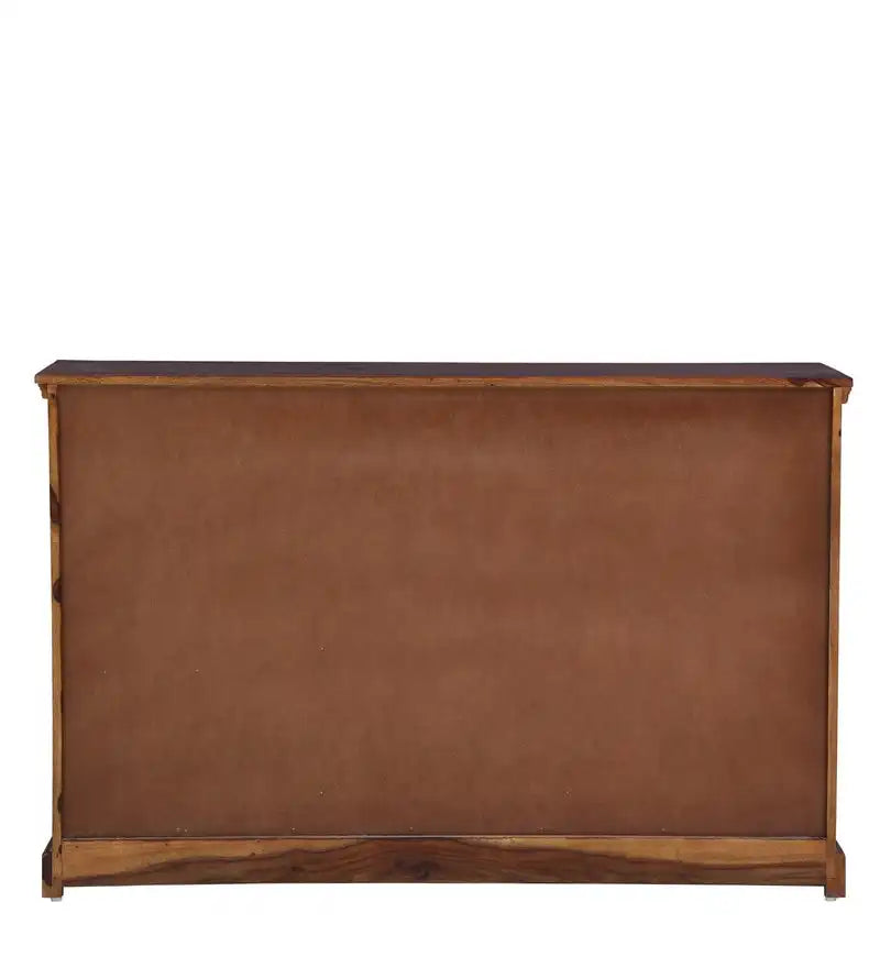 Solid wood storage cabinet sideboard sheesham home display unit