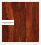 Vandena  Solid Wood Writing Table In Honey Oak Finish By Rajwada