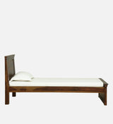 Vandena Solid Wood Single Bed In Provincial Teak Finish By Rajwada