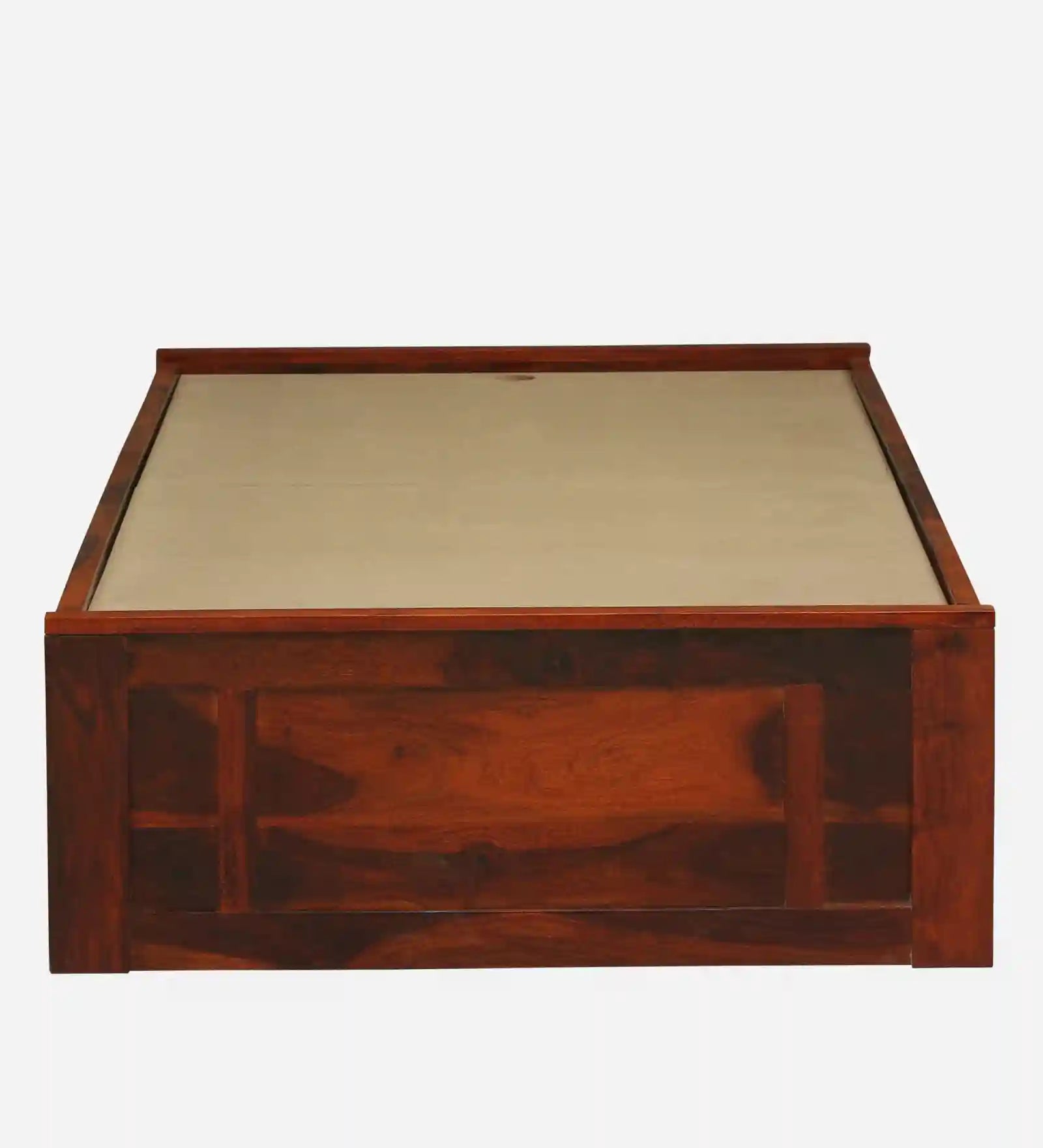 Sthira sheesham wood single bed box storage strong solid wood bed India