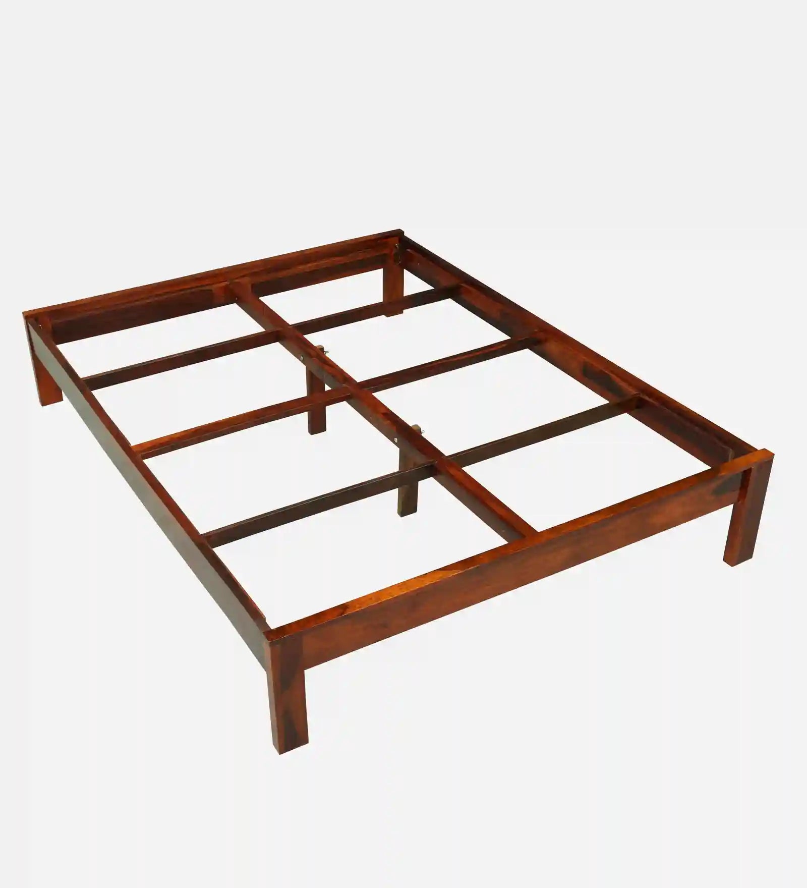 Sthira solid wood bed no storage minimal home use design
