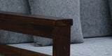 Kapri Solid Wood 2 Seater Sofa cum Bed in Provincial Teak Finish by Rajwada