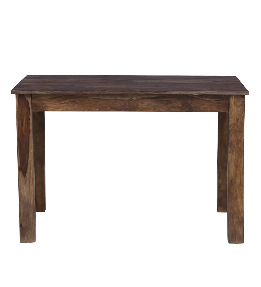 Teak finish Peter dining set four seater elegant home furniture
