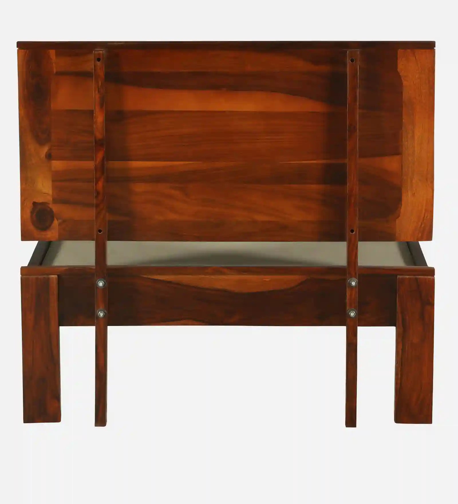 tejas solid wood single bed without storage clean simple modern design
