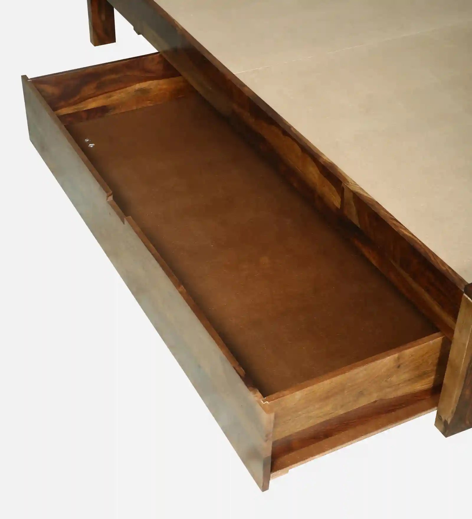sheesham wood bed teak finish texture hydraulic storage queen size bed india