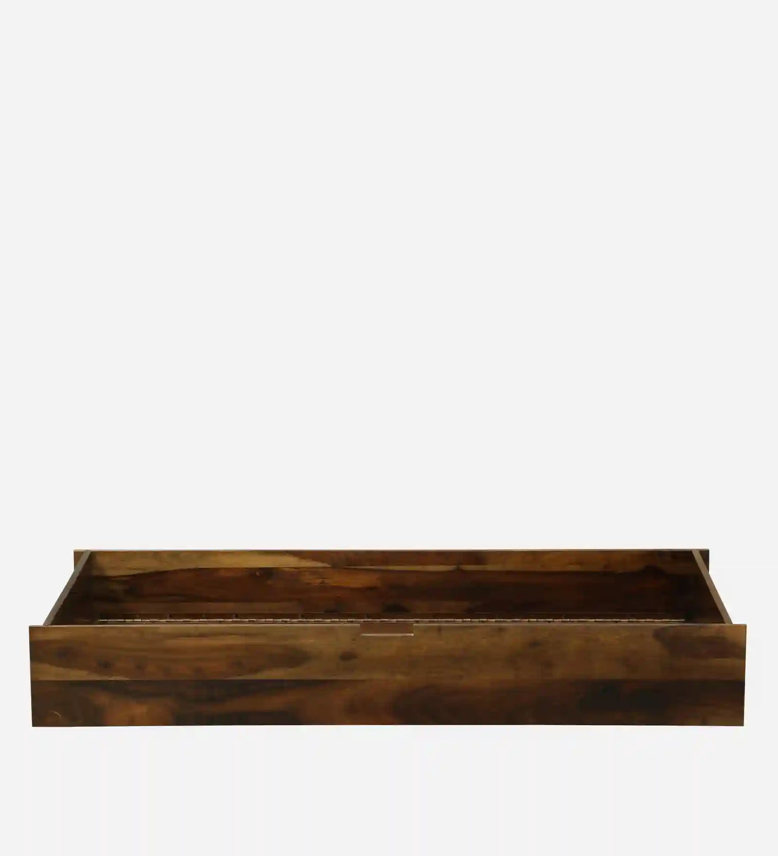 sheesham wood hydraulic storage bed walnut finish queen size furniture india