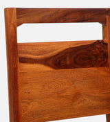 hari Solid Wood Dining Chair (Set Of 2) In Natural Teak Finish By Rajwada
