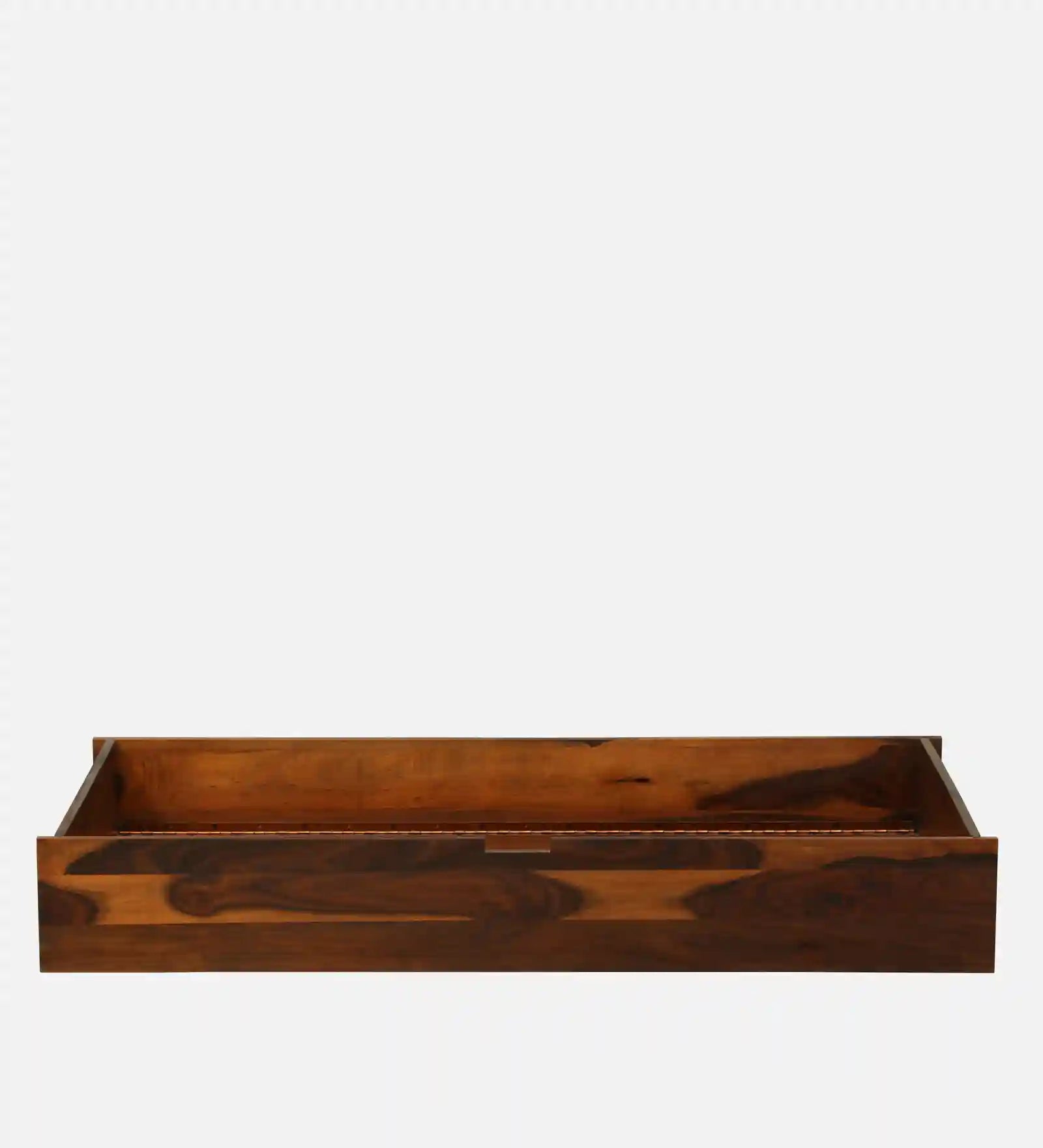 underbed drawer compartment storage space sheesham wood queen size bed india