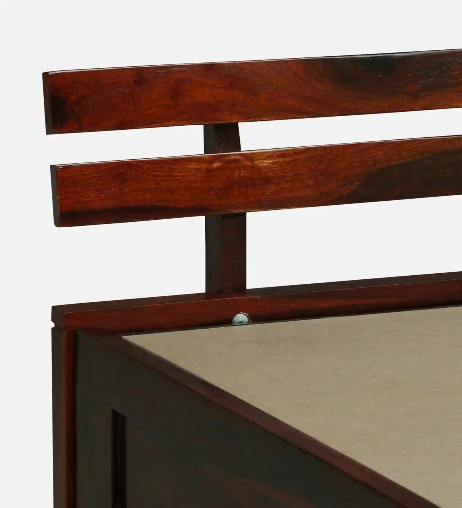 Vriksha king bed with lift storage solid wood frame design