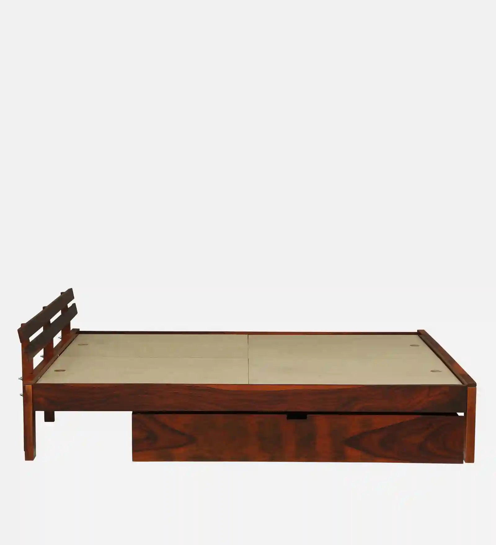 sheesham wood king size bed drawer storage design modern furniture india