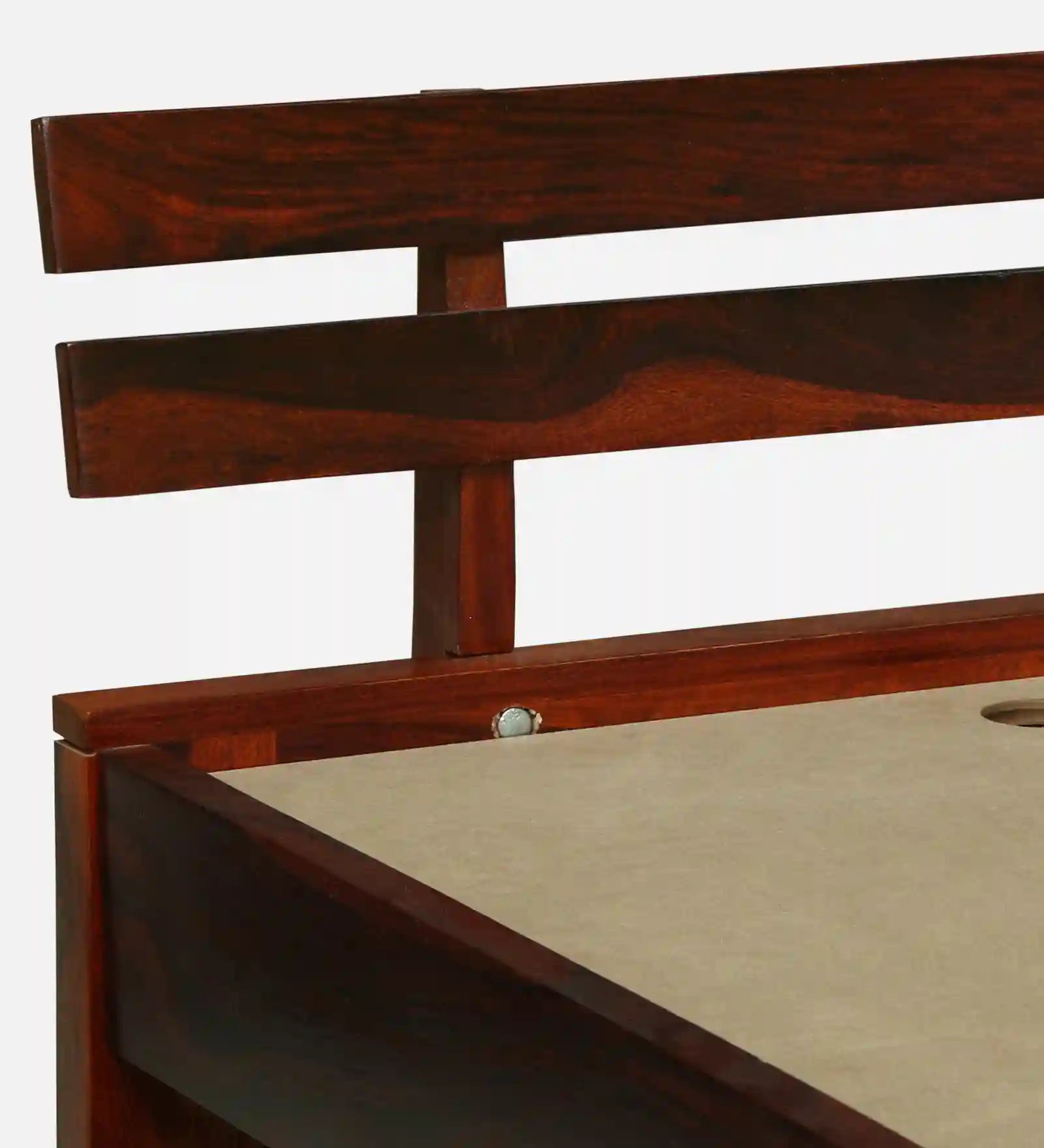 vriksha solid wood king size bed side view without storage modern bedroom furniture