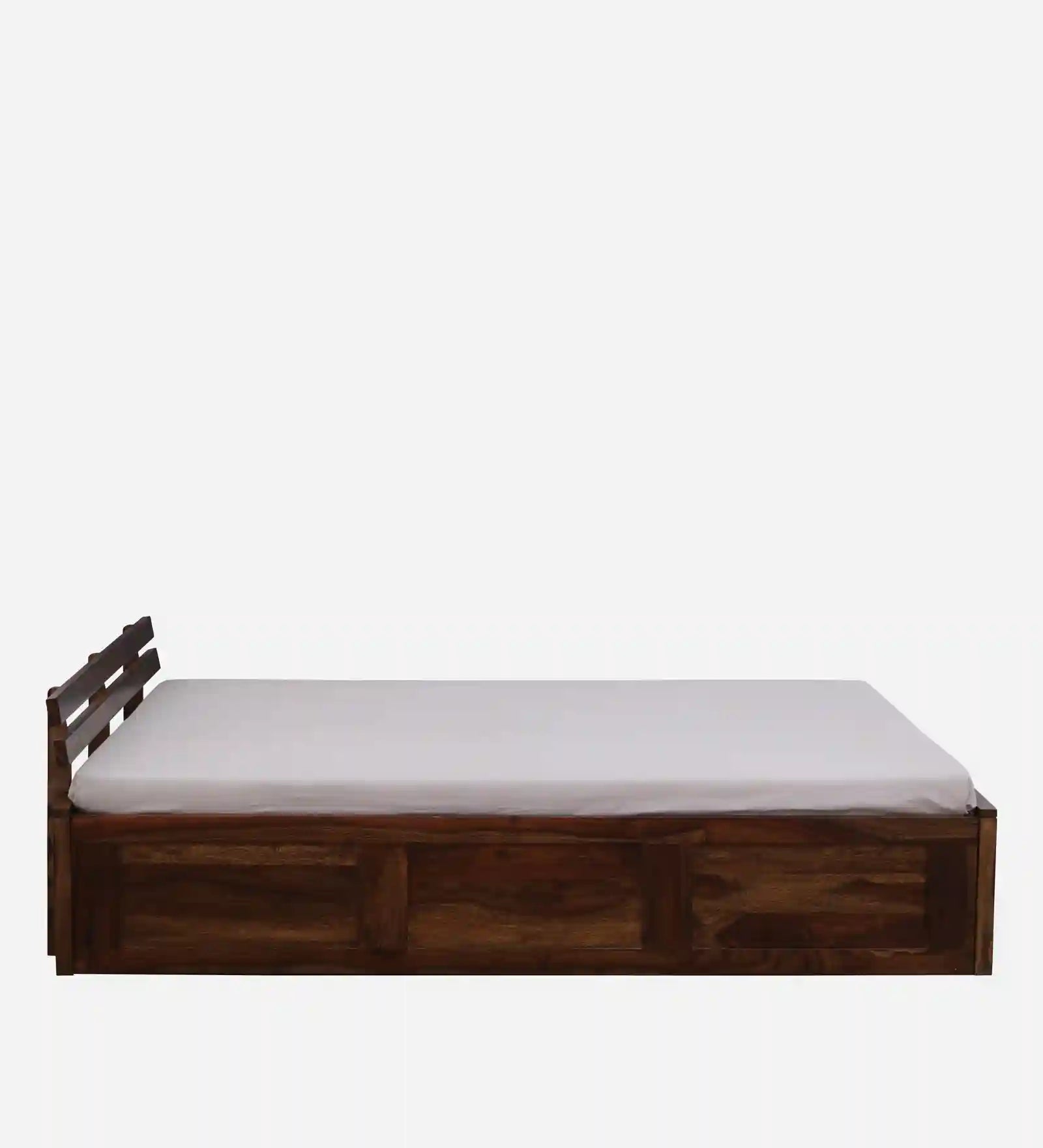 Vriksha wooden king bed with storage box strong build