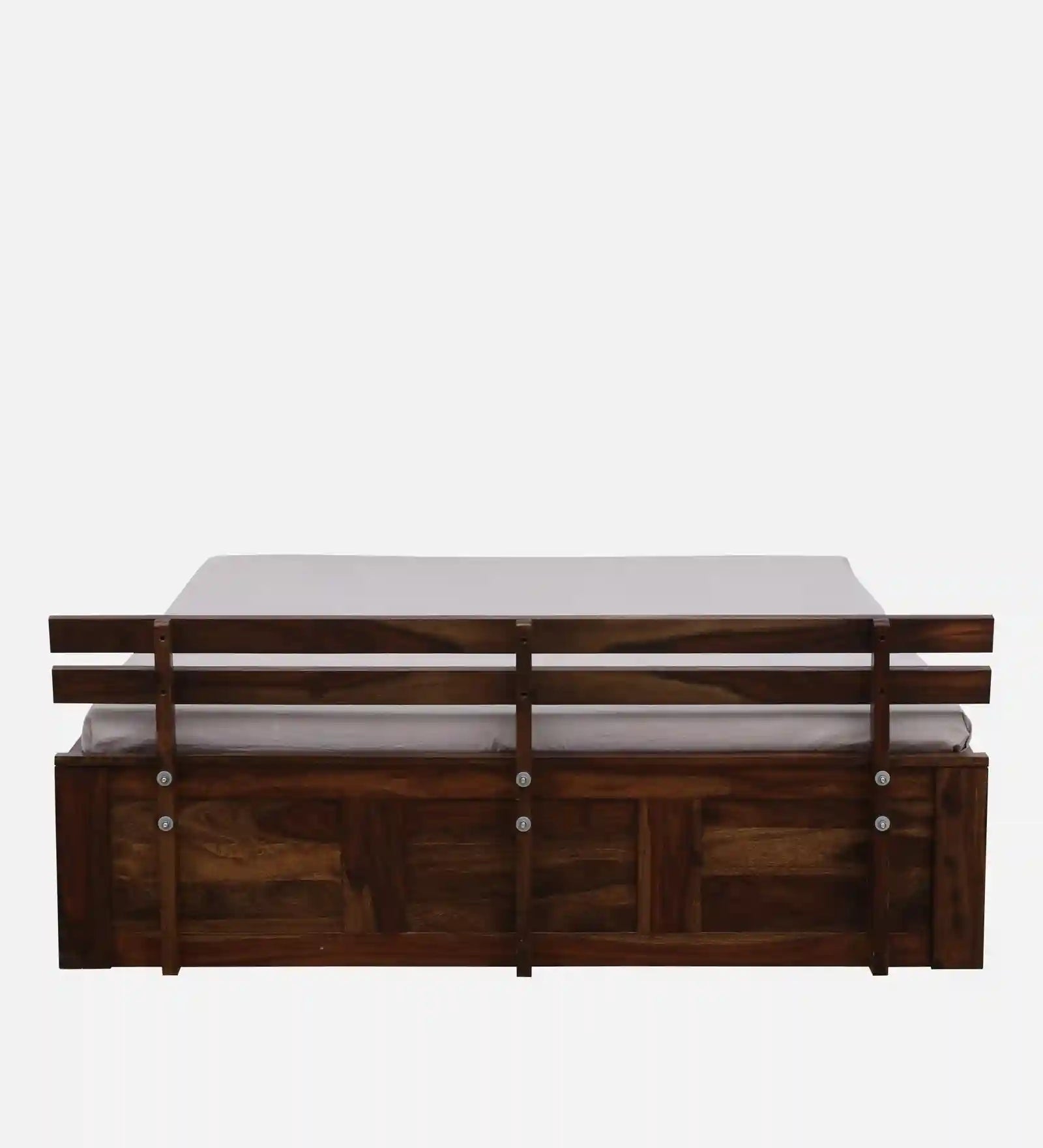 Vriksha wooden king size bed storage box durable design
