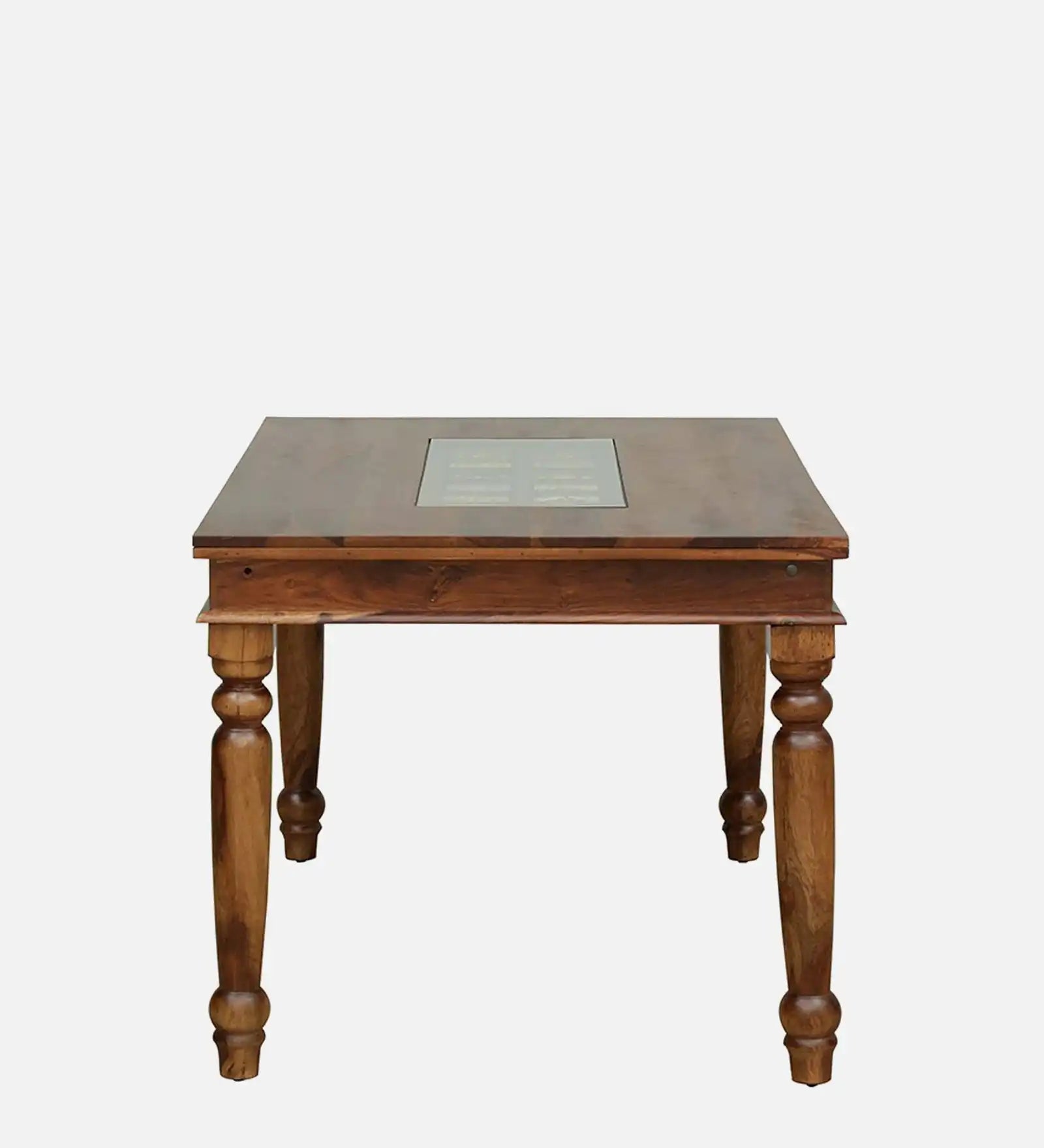 Wooden 6-seater dining set with bench crafted from sheesham wood strong and durable furniture