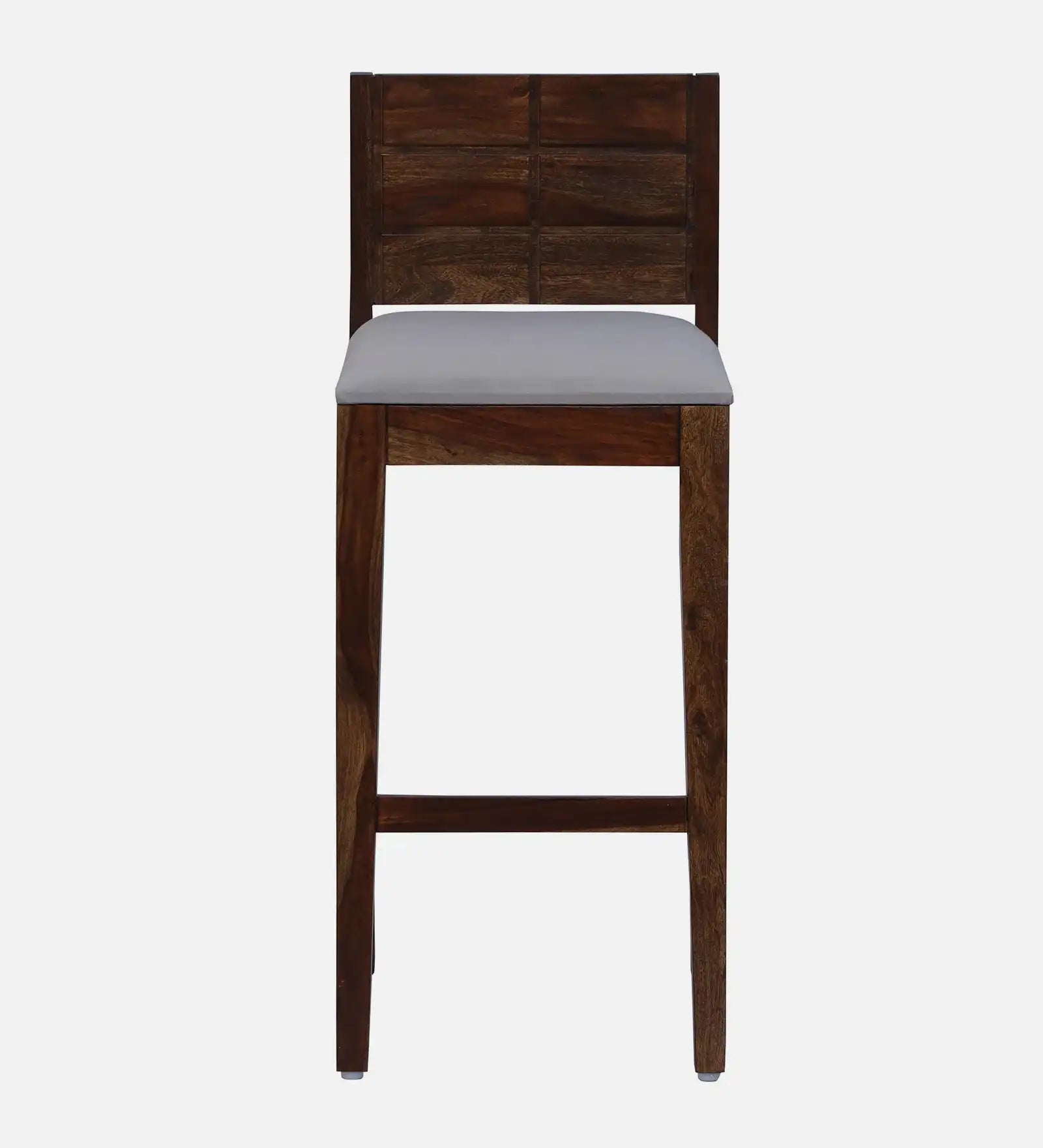 Wooden bar stool in solid wood high chair for home bar furniture