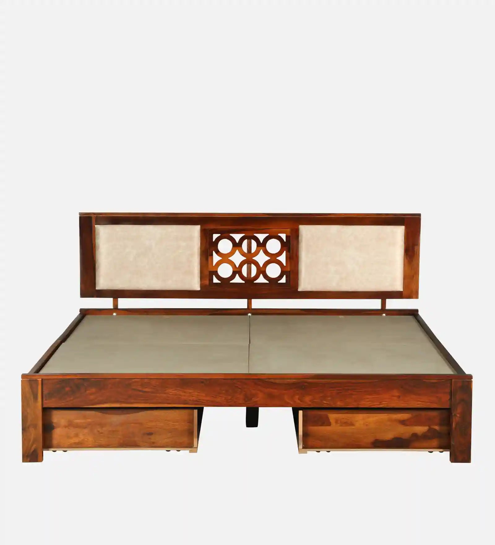wooden queen size bed platform top mattress layout drawer storage bed india