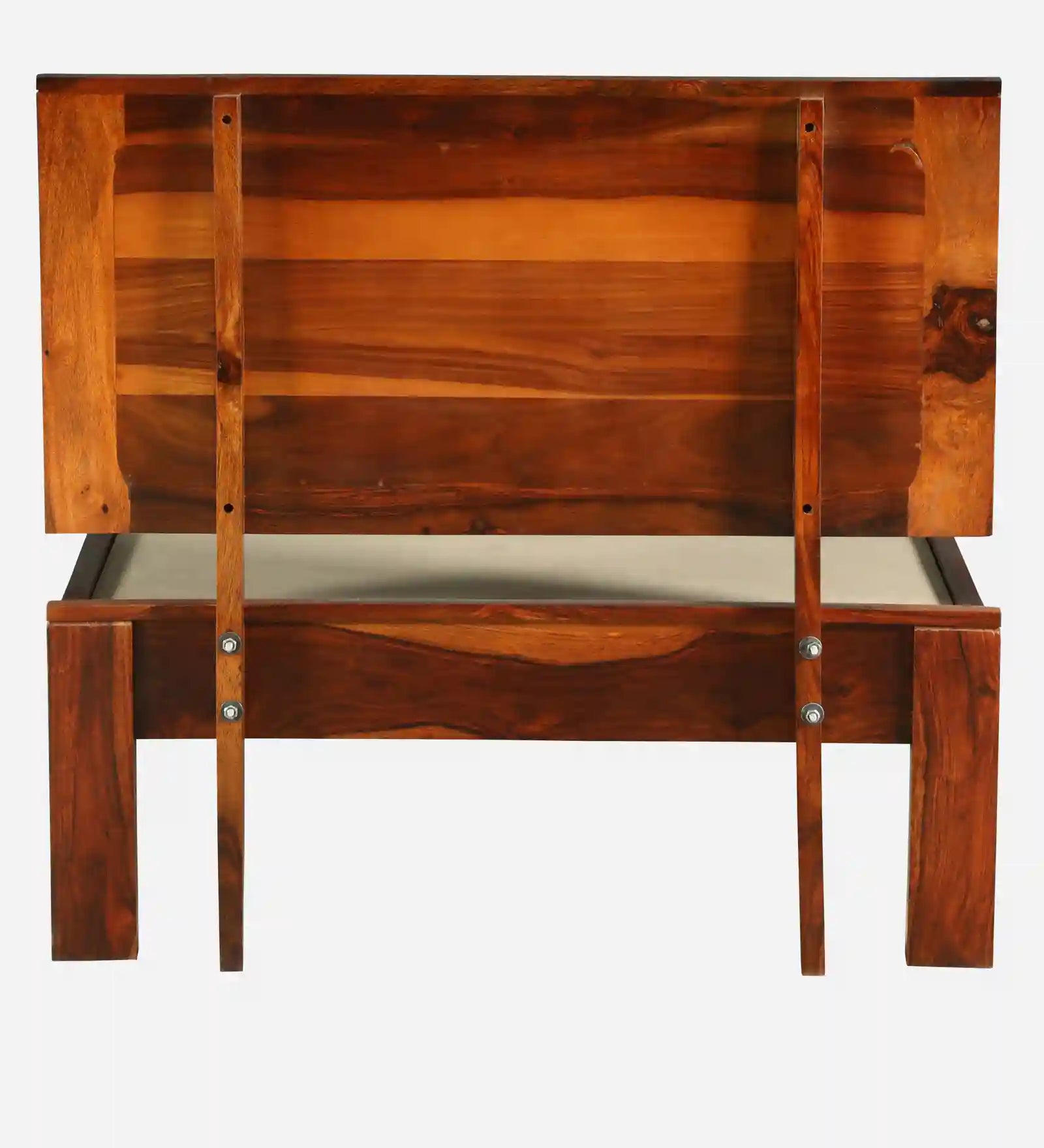 Shraya Solid Wood Single Bed Without Storage
