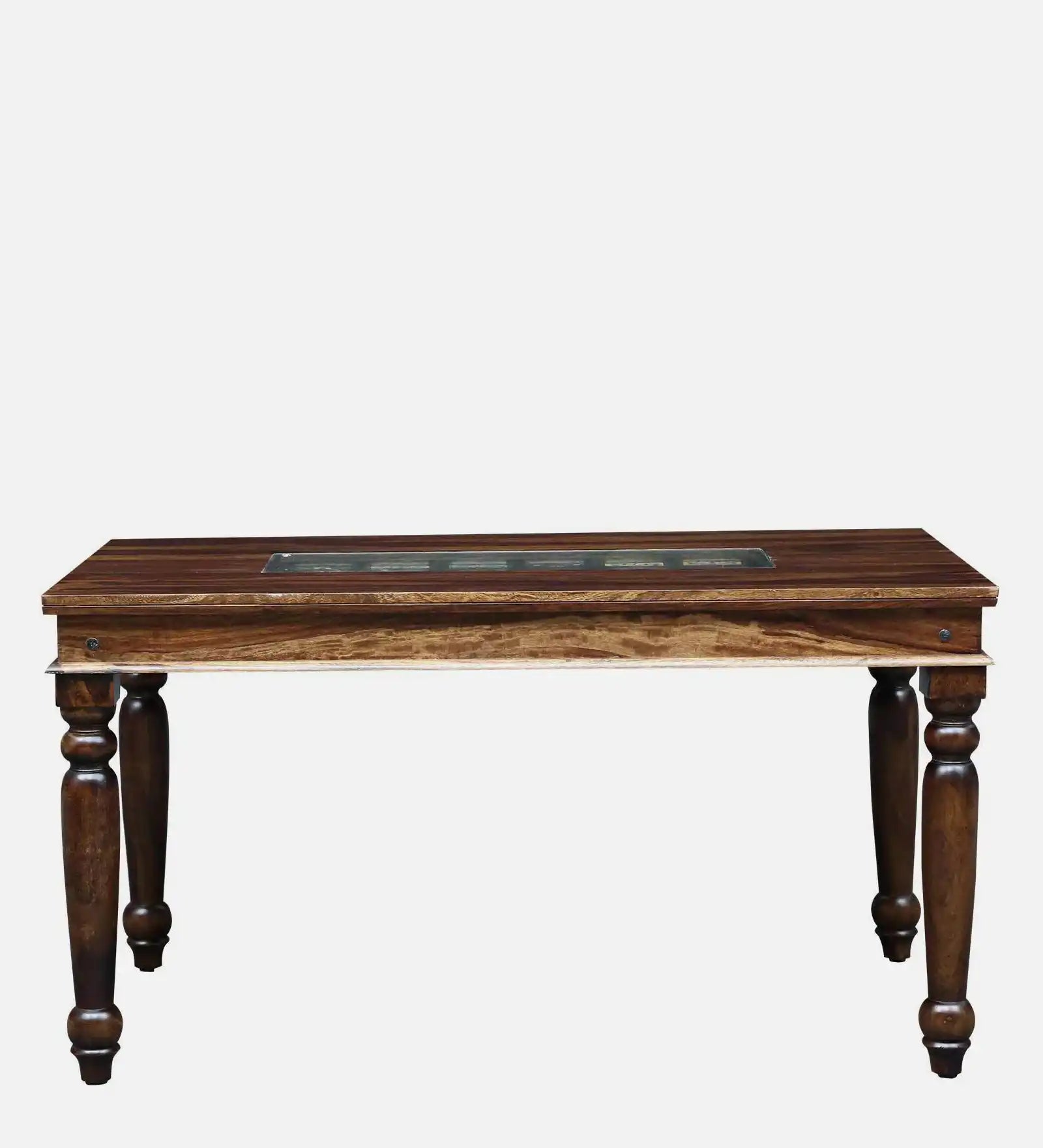 Wooden six-seater dining set Indian rosewood solid wood furniture for long lasting home use