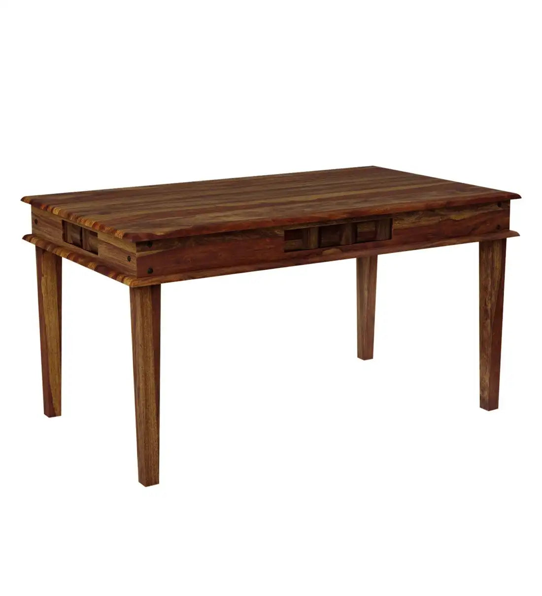 Wooden six-seater dining set sheesham wood Niware furniture for long lasting home use