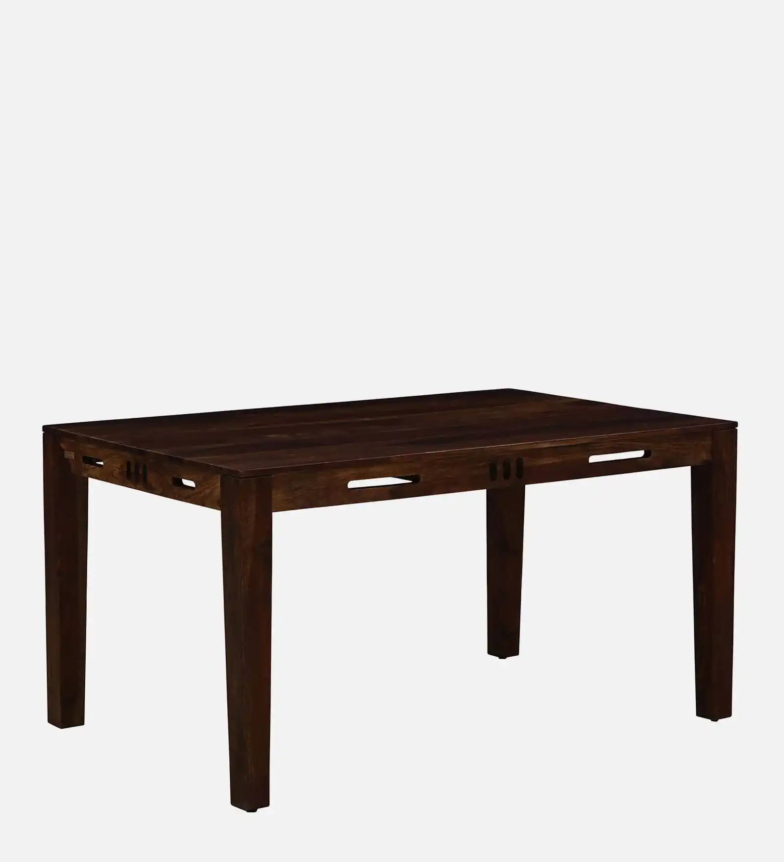 Wooden six-seater dining set traditional solid wood Jenine furniture for long lasting home use