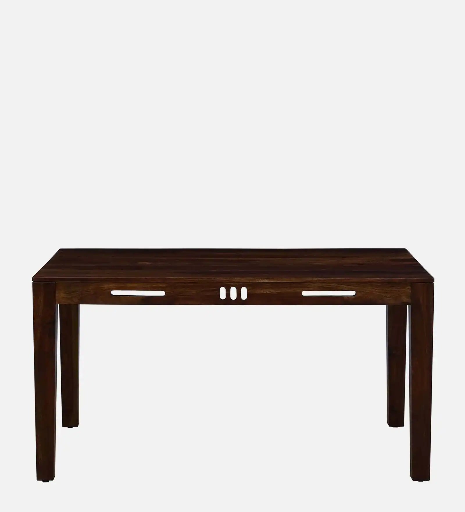 Wooden six-seater dining set with bench sheesham wood Jenine furniture for long lasting home use