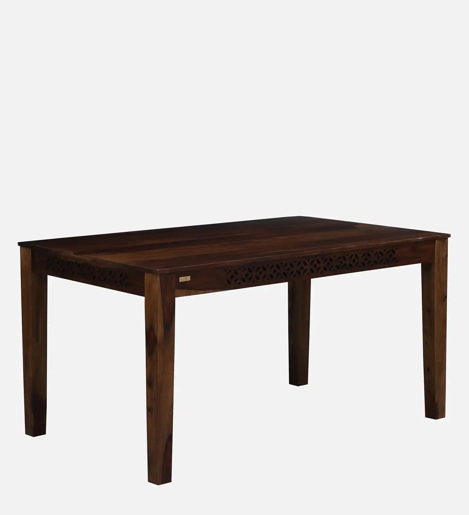 Wooden six-seater dining set with bench sheesham wood Penza furniture for long lasting home use
