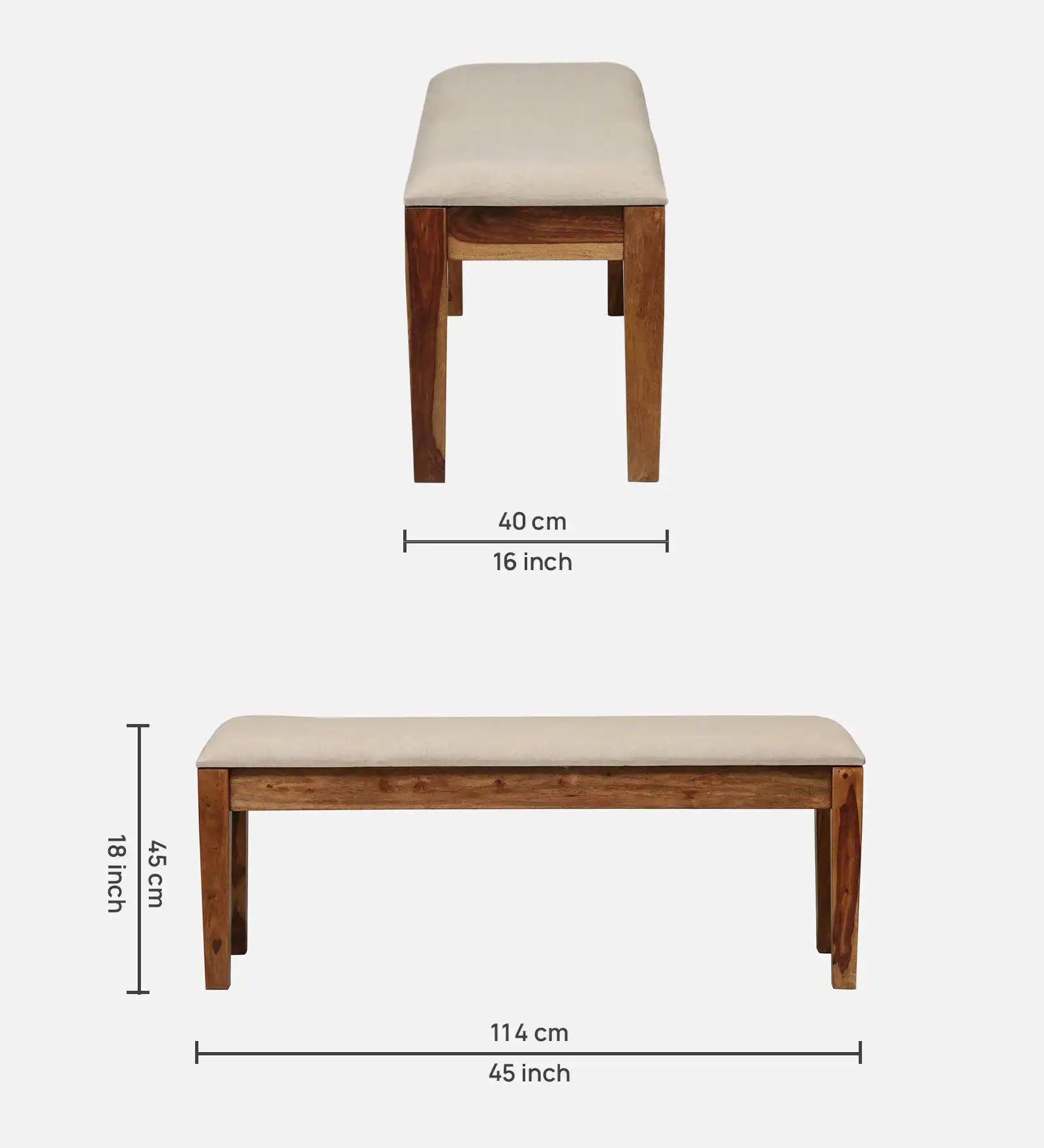 Wooden six-seater dining table set natural wood Oslo furniture for elegant home decor