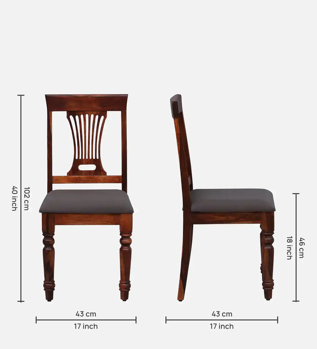 Wooden six-seater dining table set Sheerel furniture for elegant home decor