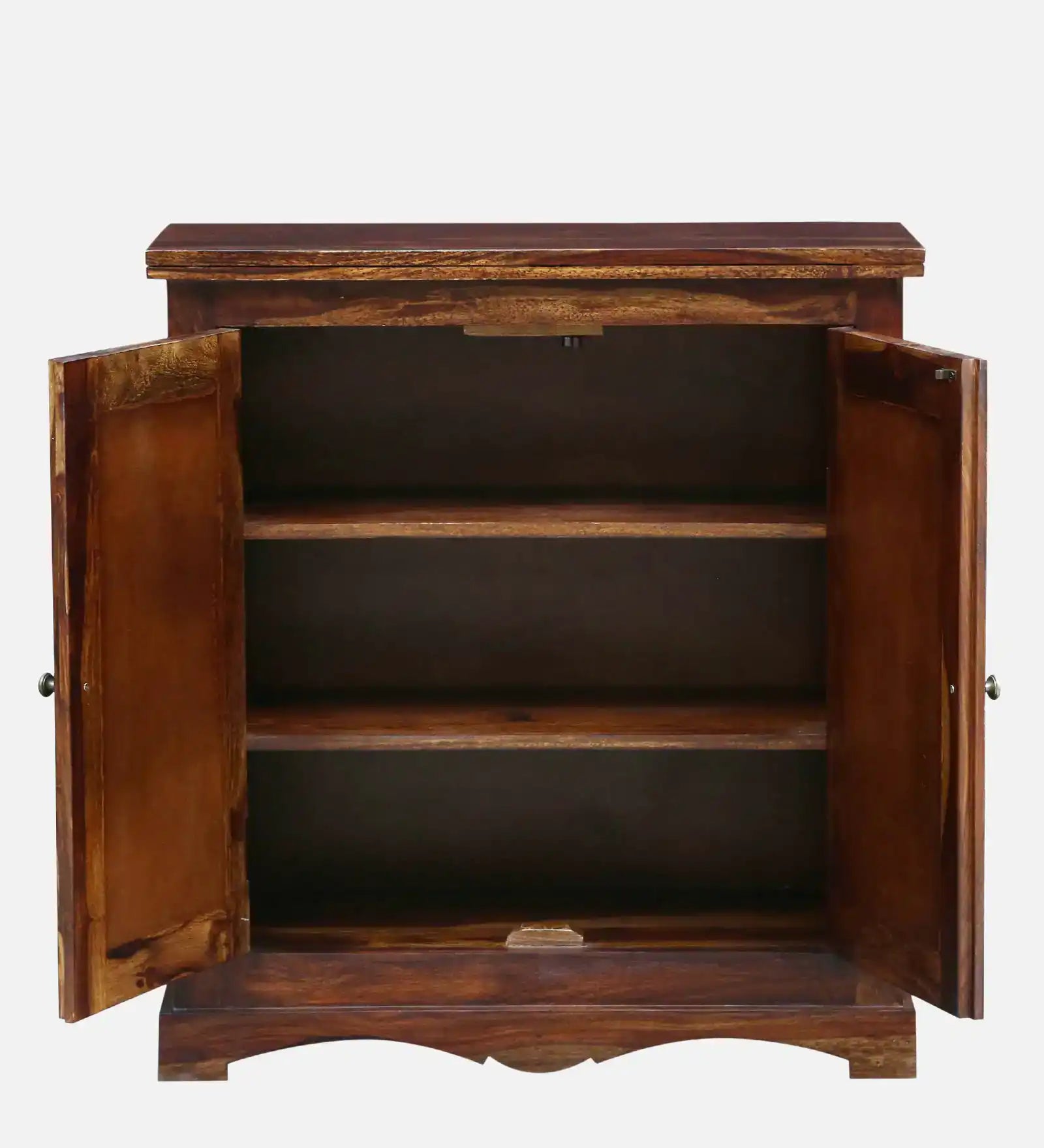 Wooden storage cupboard sheesham solid wood home furniture unit