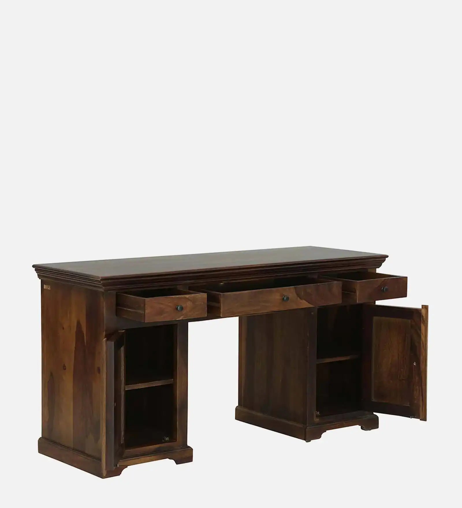 Wooden study table sheesham solid wood computer desk Kanishka premium design