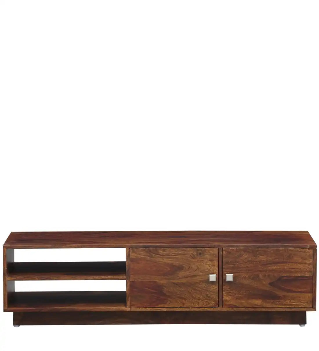 Wooden tv unit sheesham solid wood tv stand Mia design