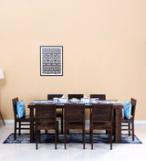 Acro Wooden 8 Seater Dining Table Set for Home & Kitchen