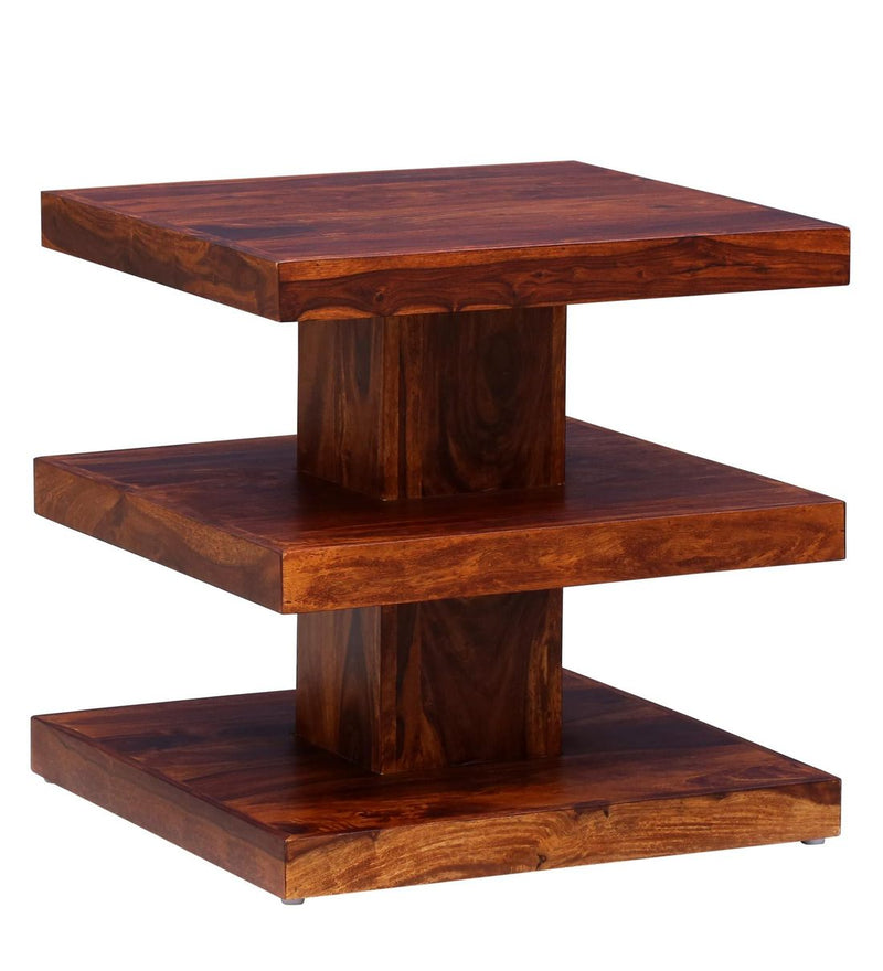 Acro Solid Sheesham Wood Coffee Table | Center Table For Living Room