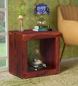 Acro Wooden Side End Table for Bedroom Finish