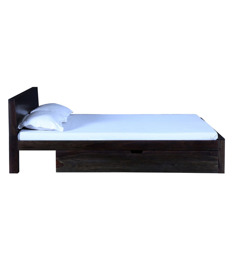 Acro Wooden Bed for Bedroom with Drawers Storage Finish