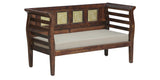Aavni 2 Seater Sofa for Living Room in Provincial Teak Finish