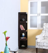 Acro Wooden Corner Bookshelf for Living Room