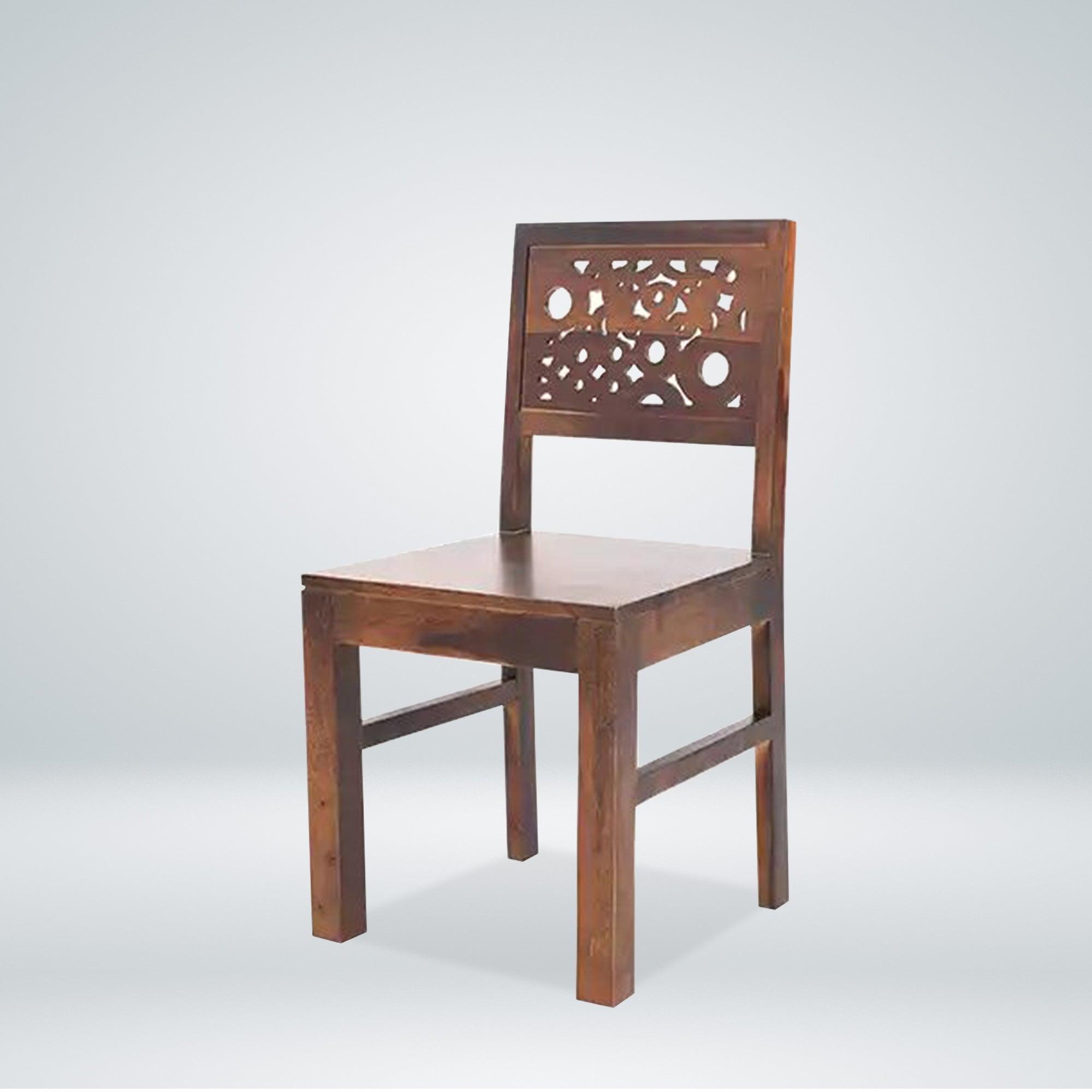 Oro solid wood dining table set six seater with bench ideal for home furniture in India