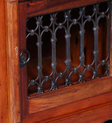 Saffron Wooden Dresser with Drawer in Honey Oak Finish