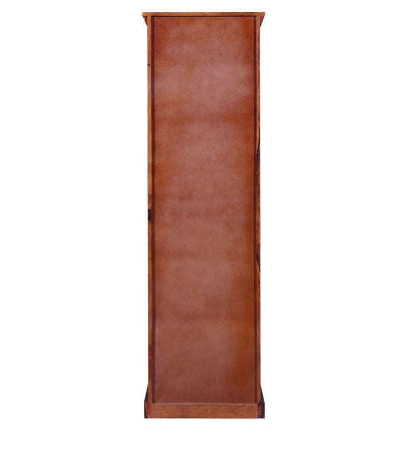 Saffron Wooden Wardrobe For living Room in Honey Oak Finish