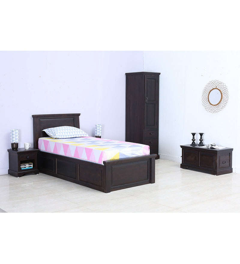 Kanishka Solid Sheesham Wood Bed Side Table for Bedroom Finish
