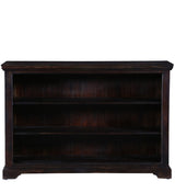 Kanishka Solid Sheesham Wood Bookshelf For Book Storage Finish