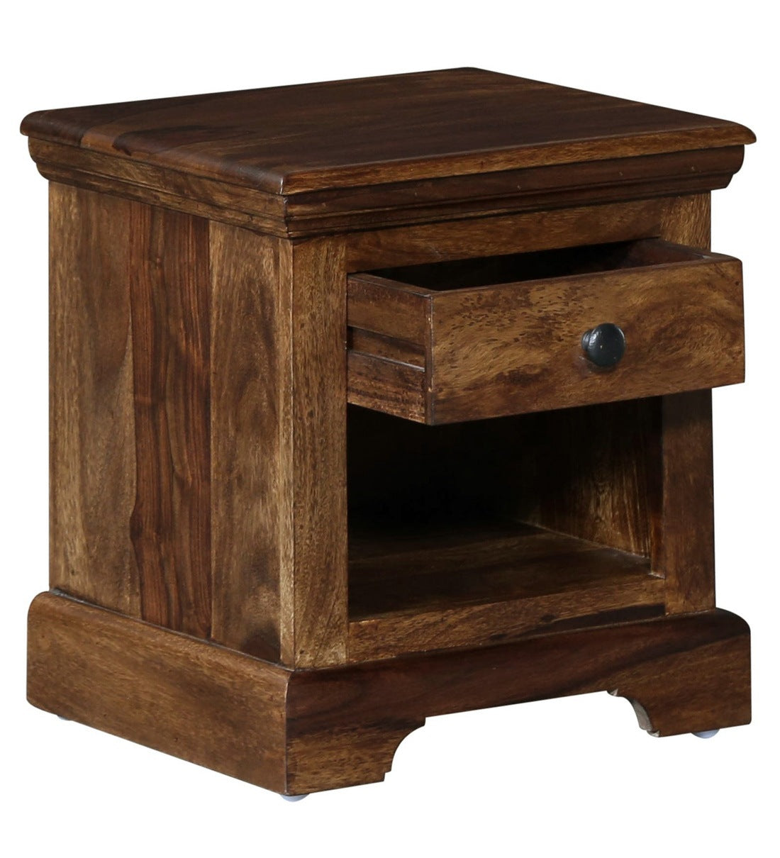 Kanishka Solid Sheesham Wood Bed Side Table for Bedroom Finish - Rajwada Furnish