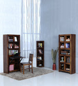 Acro Sheesham Wood Bookshelf With Study Table