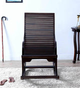 Wellesley Solid Sheesham Wood Rocking Chair For Living Room