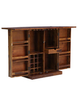 Niware Solid Wood Bar Cabinet For Dining Room